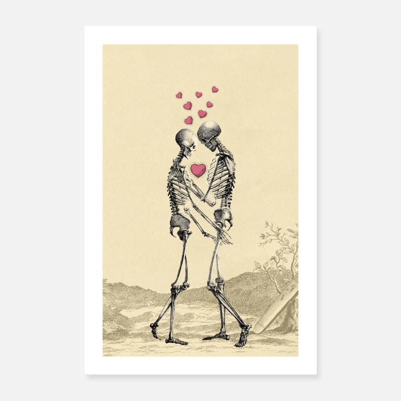 Affiche Amour éternel - Saint-Valentin Poster 40 x 60 cm