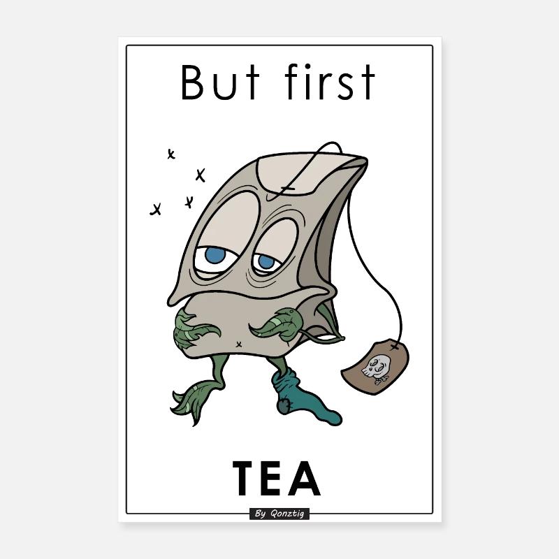 Tea and time for you Poster 16" x 24" (40x60 cm)