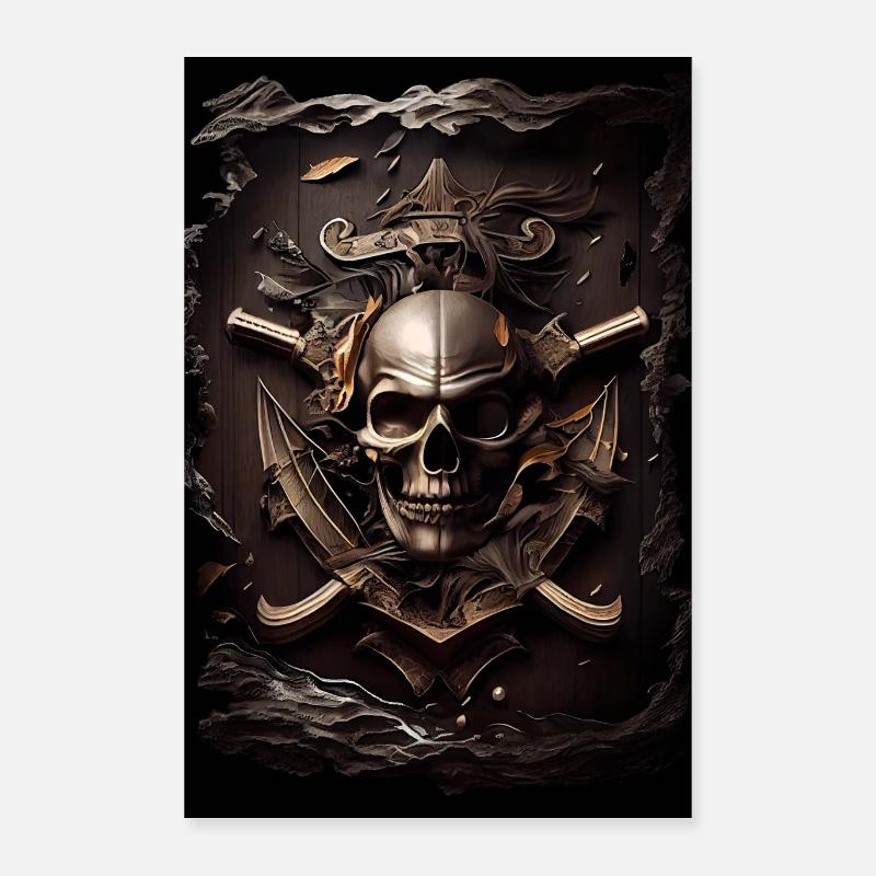 Pirat 03 Poster 40x60 cm