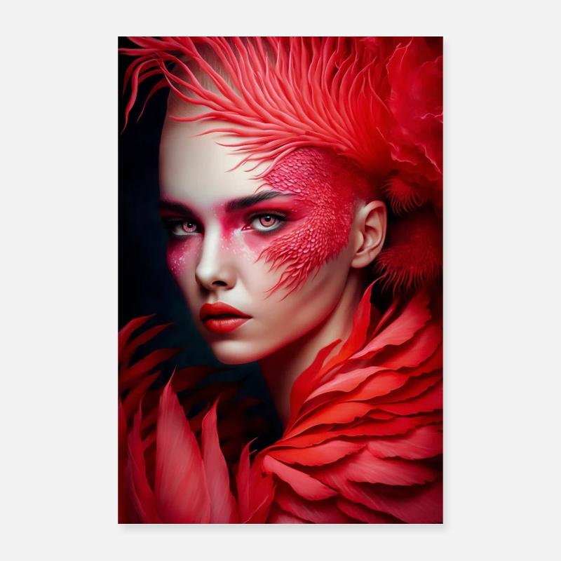 Lady Rose 1 Poster 40 x 60 cm