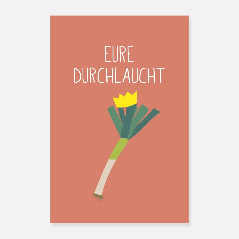 Serene Highness | royal vegetables Poster 16" x 24" (40x60 cm)