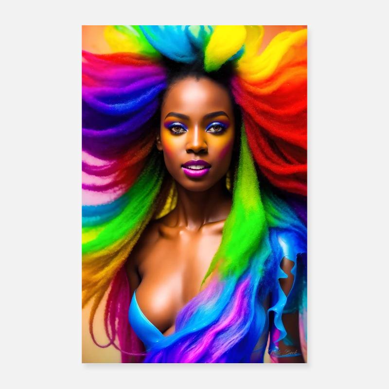 Néon Beauté 2 Poster 40 x 60 cm