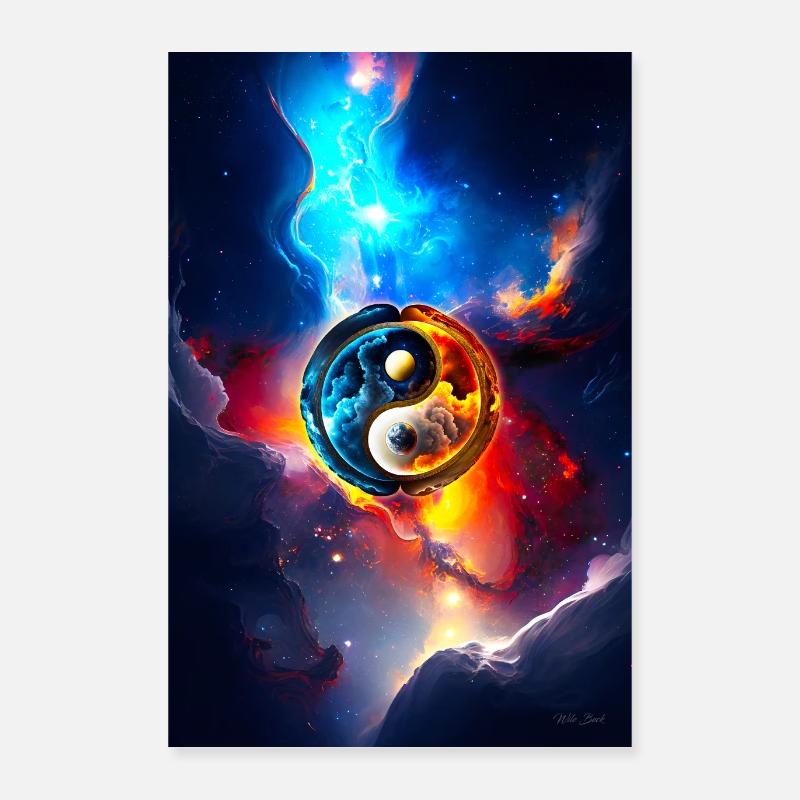 Yin Yang 2 Poster 40x60 cm