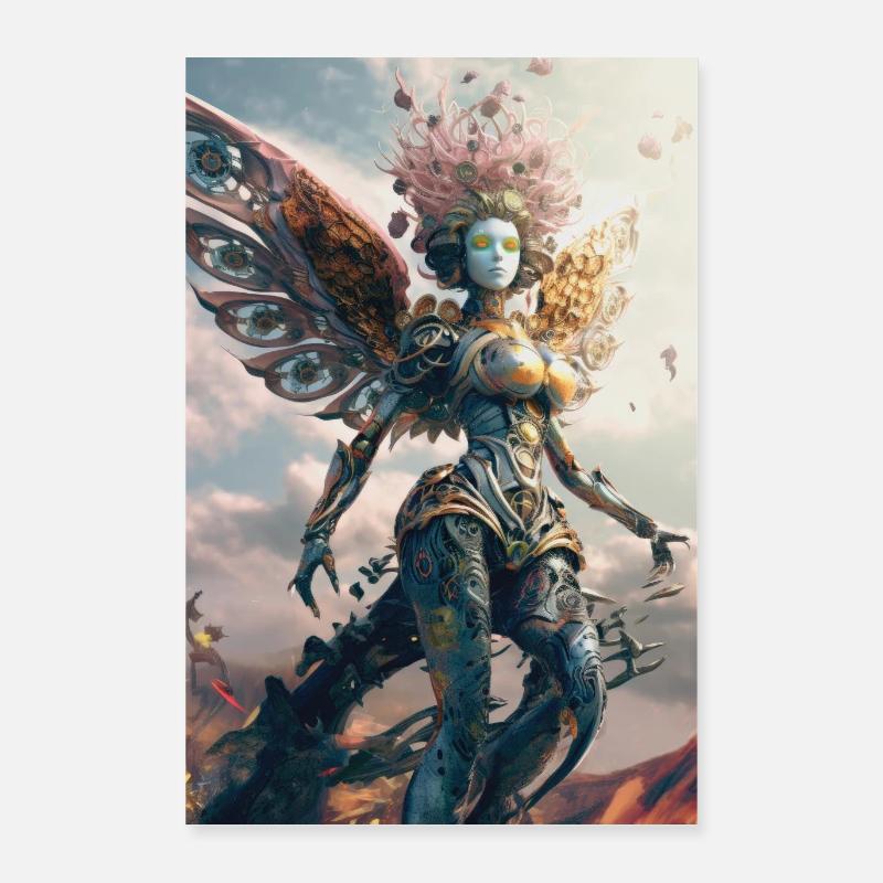 Mechanical Seraph Poster 16" x 24" (40x60 cm)
