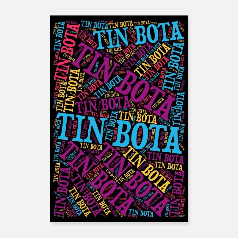 poster tin bota word cloud Emilia Romagna Poster 16" x 24" (40x60 cm)