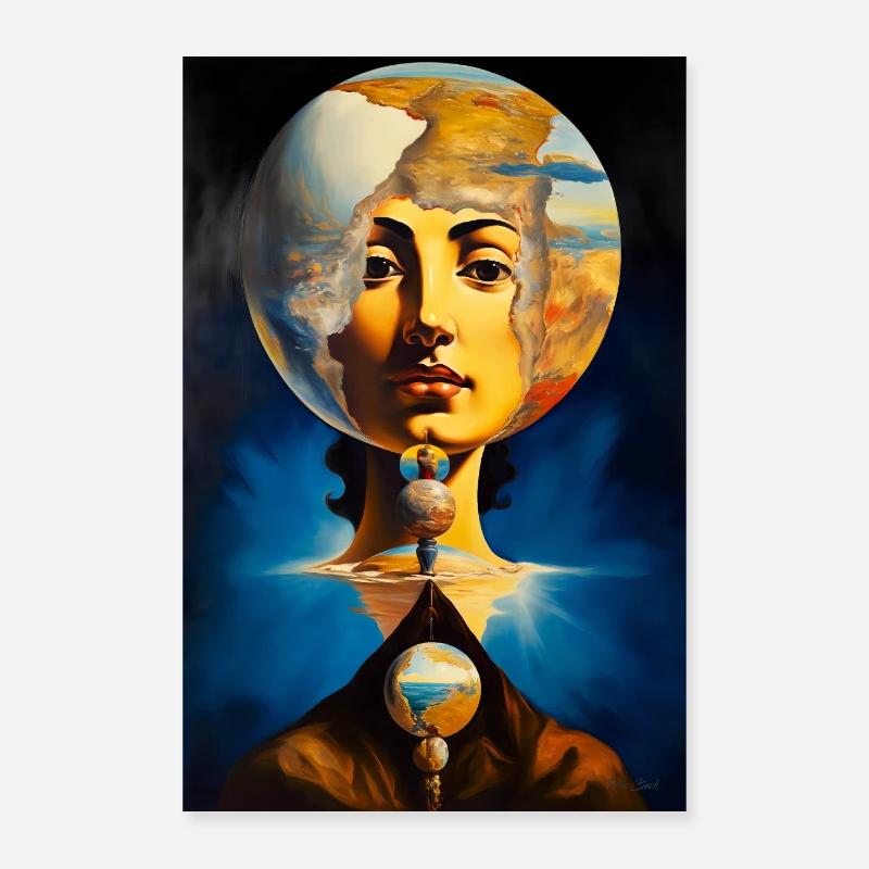 Planète Poster 40 x 60 cm