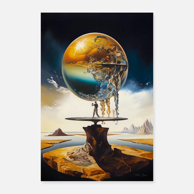The world Poster 16" x 24" (40x60 cm)