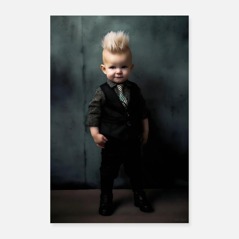 Bébé d’affaires Poster 40 x 60 cm
