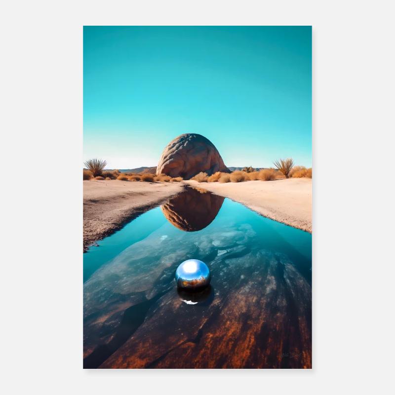 Rund Poster 40x60 cm