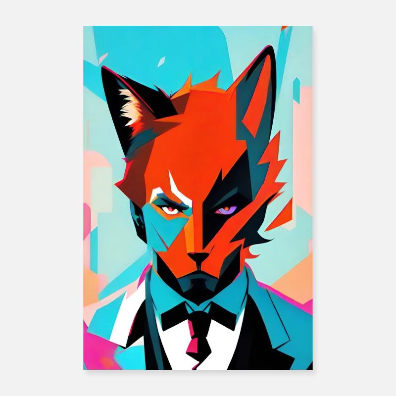 Mister Fox Poster 40 x 60 cm