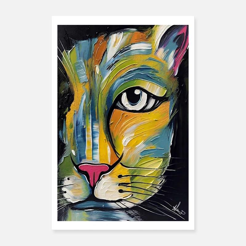 L’âme du chat Poster 40 x 60 cm