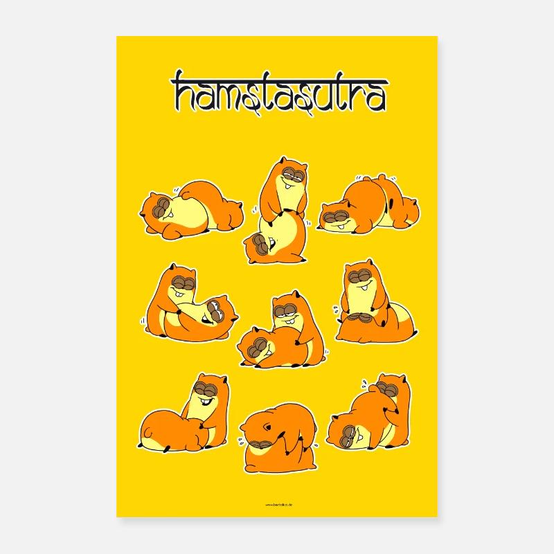 Hamstasutra Poster 40x60 cm