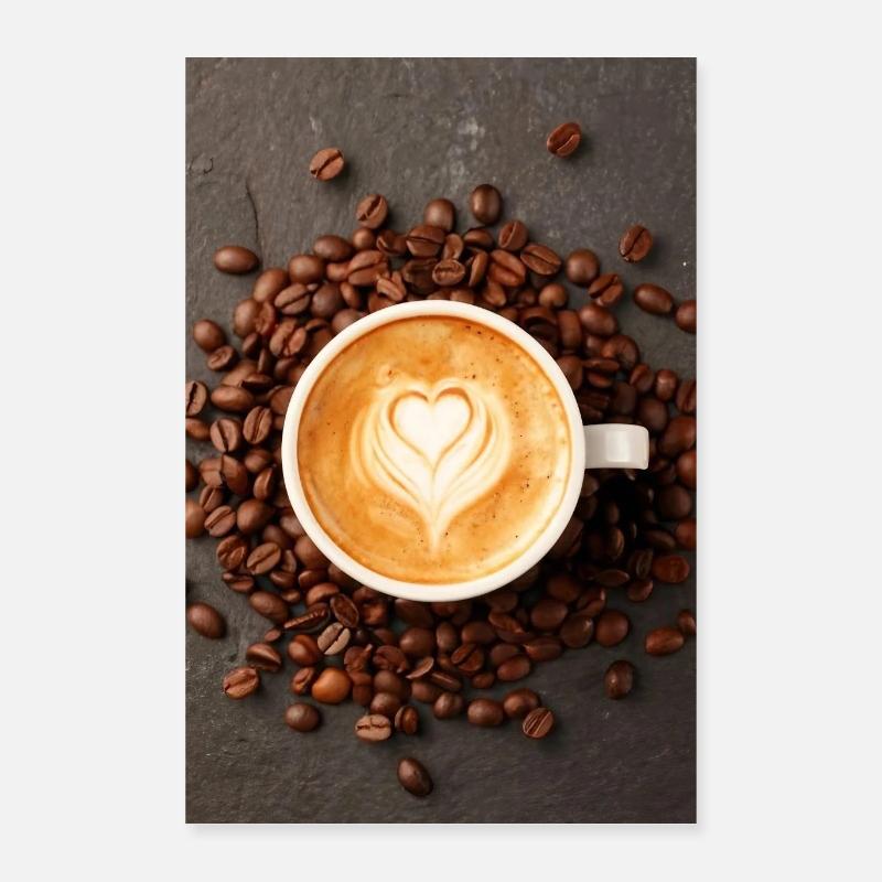 Café Oui J’aime le café Coffeelovers 005 Poster 40 x 60 cm