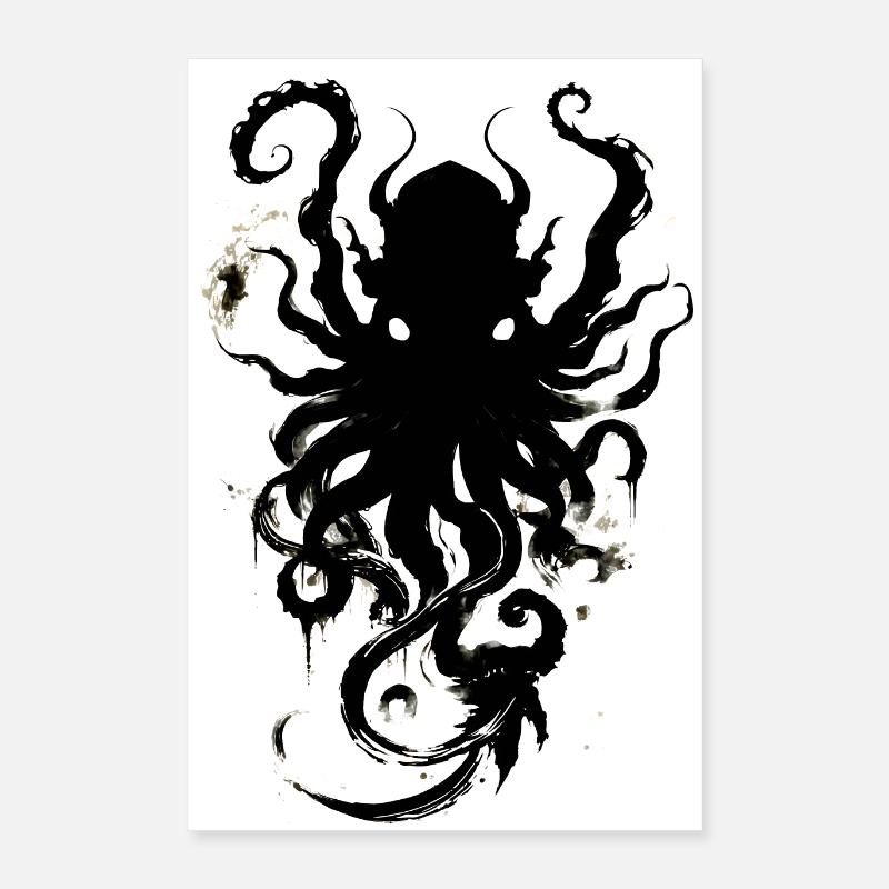 Kraken Poster 16" x 24" (40x60 cm)