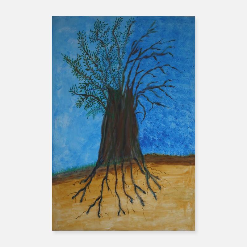 The Tree in the Raunkier Classification Poster 16" x 24" (40x60 cm)