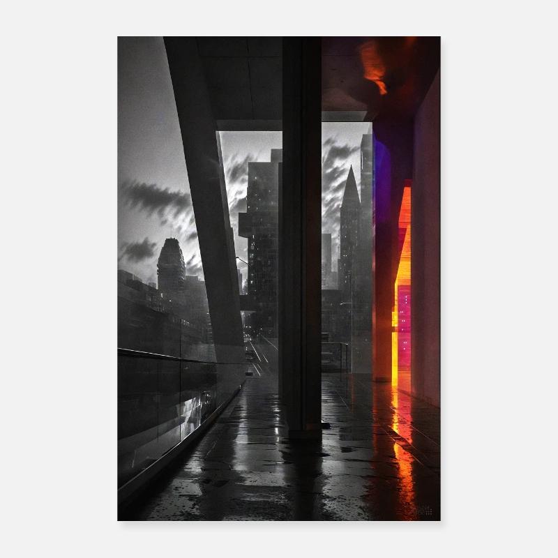 Cité #011 Poster 40 x 60 cm
