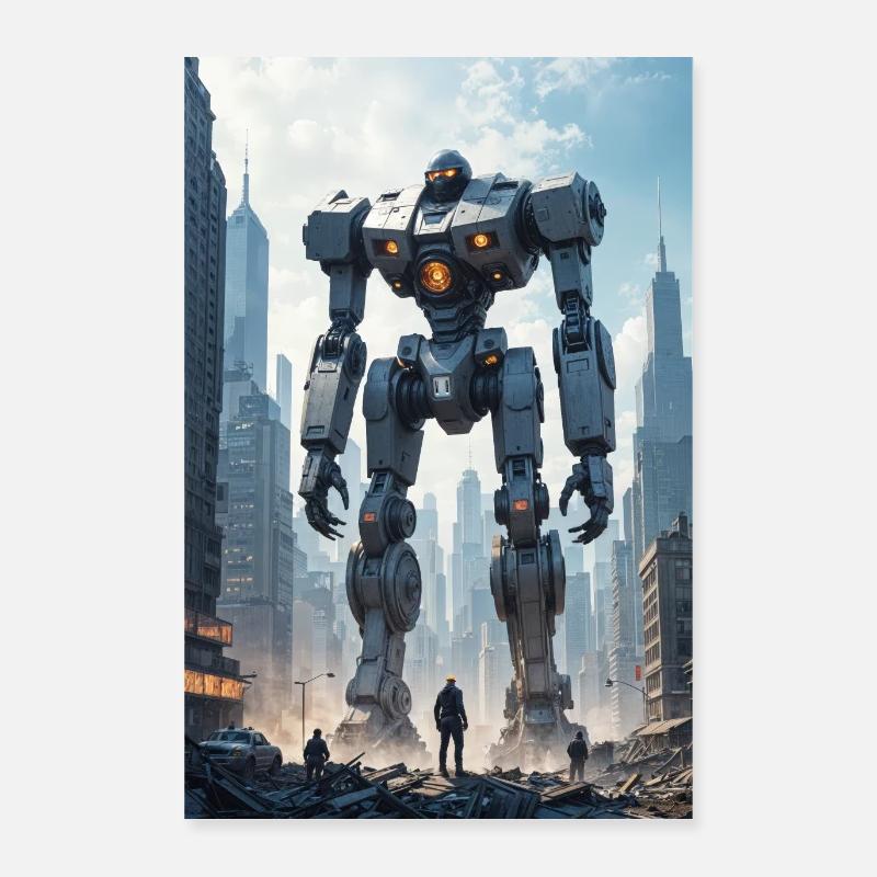 Mechanical Giant Poster 16" x 24" (40x60 cm)