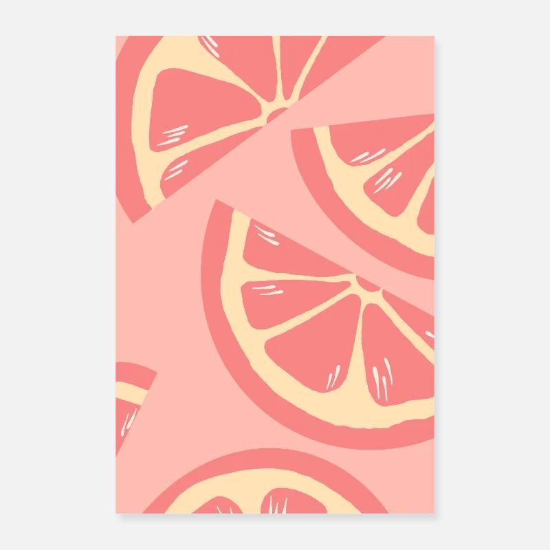 Affiche Pamplemousse Poster 40 x 60 cm