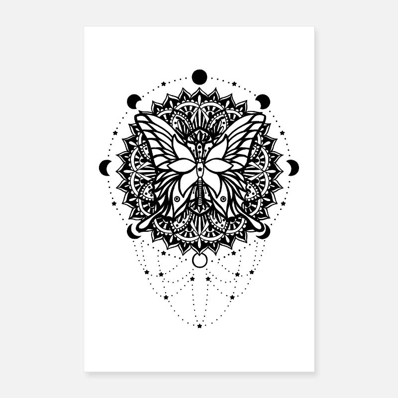 Papillon - animal de puissance Poster 40 x 60 cm