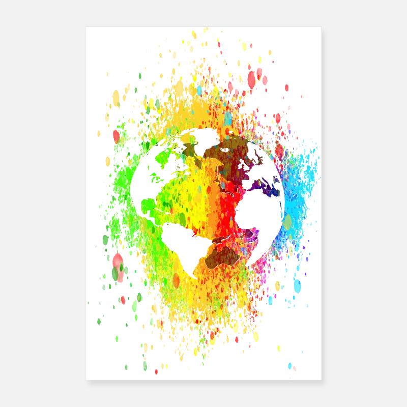 world 03 07 03 01 Poster 40x60 cm