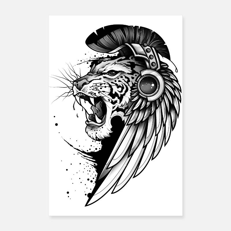 Roarrr Poster 16" x 24" (40x60 cm)