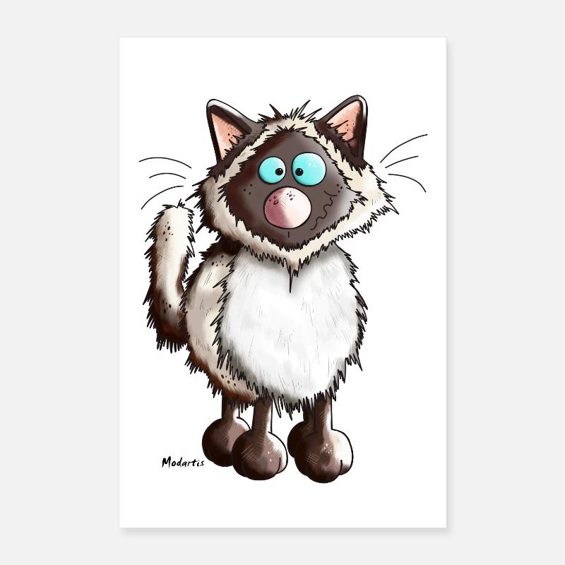 Rica Ragdoll Poster 40 x 60 cm