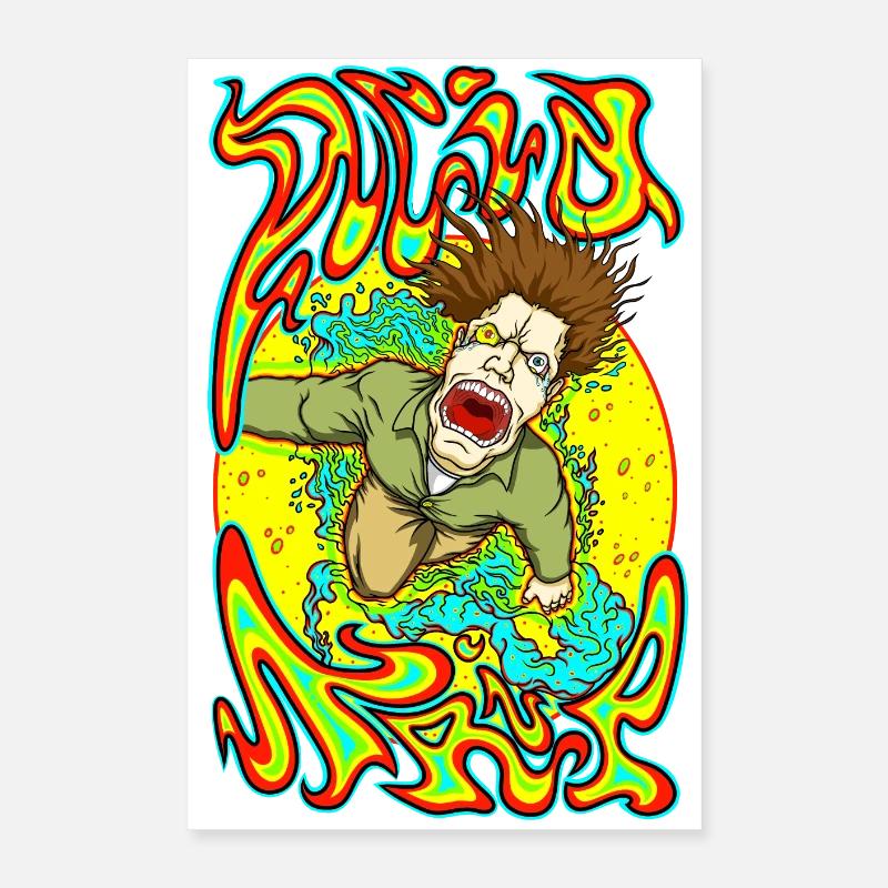 Trip acide Poster 40 x 60 cm