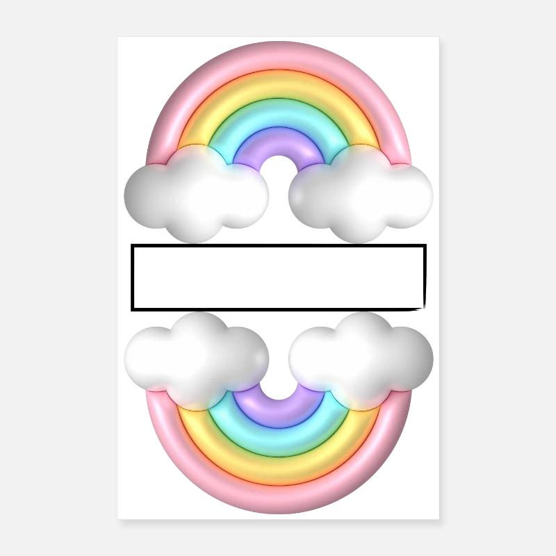 Regenbogen Poster 40x60 cm