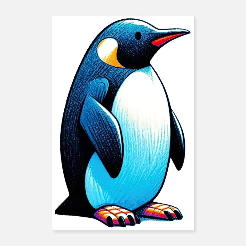 Pingouin Poster 40 x 60 cm