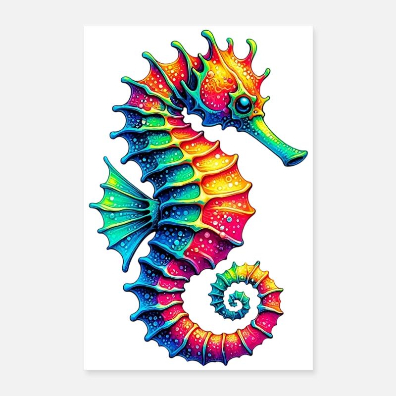 Hippocampe Poster 40 x 60 cm