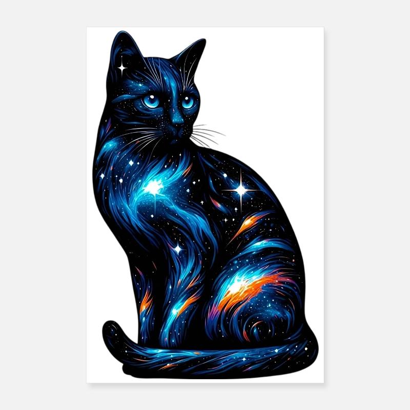 Chat Poster 40 x 60 cm