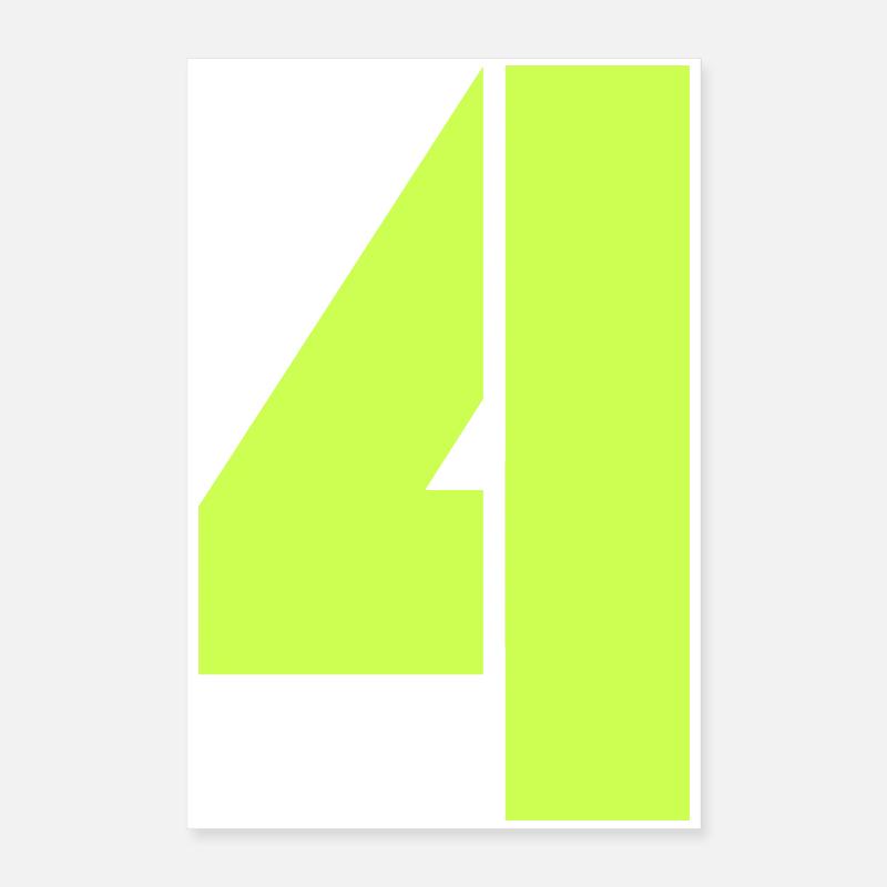 4 Poster 16" x 24" (40x60 cm)