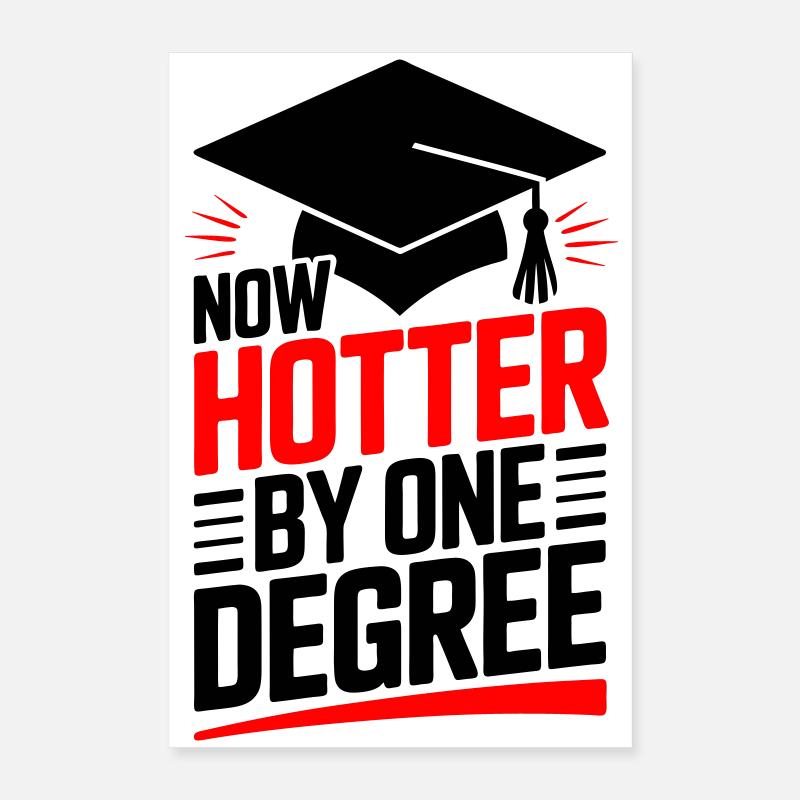 Bachelor Master Doktortitel Poster 40x60 cm