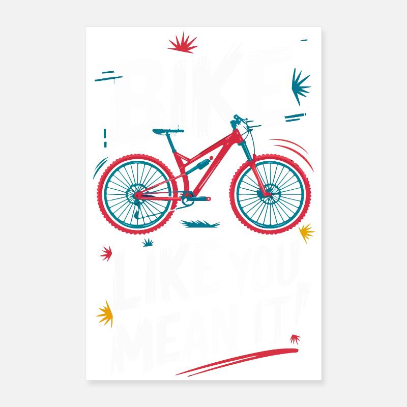 Conception dynamique de devis de vélo Poster 40 x 60 cm