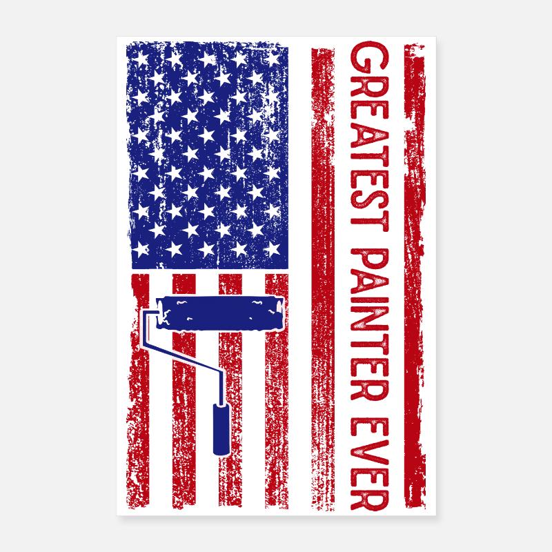 House Painter Professional Painter Dad Gift Idea Poster 40x60 cm