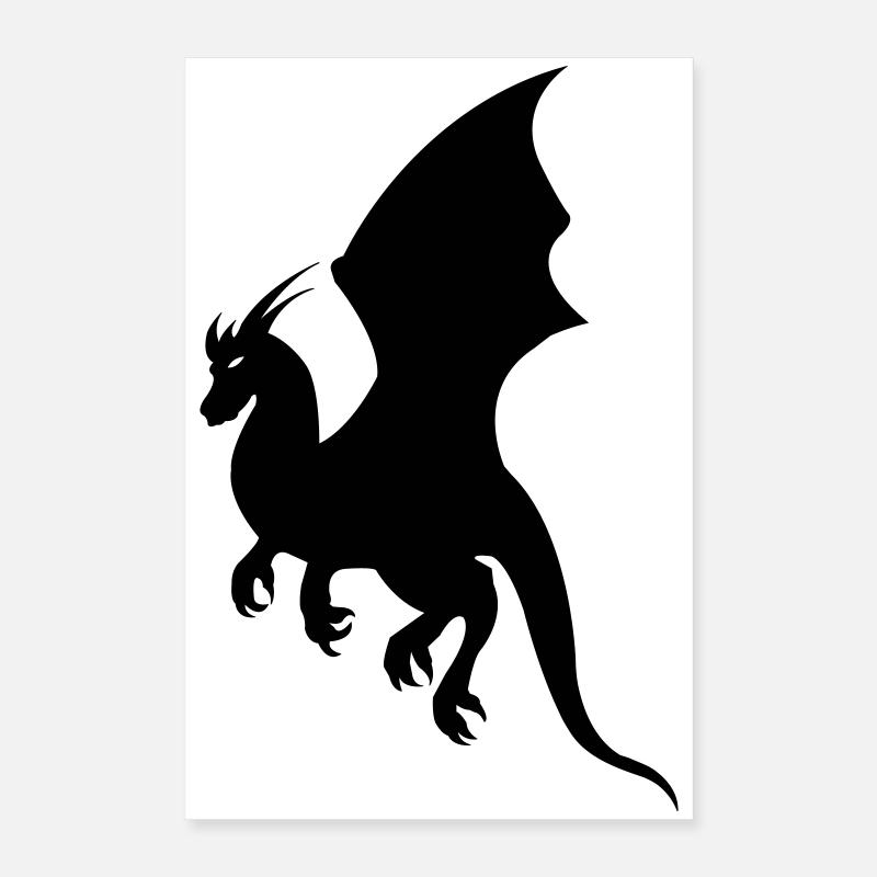 Drache Poster 40x60 cm