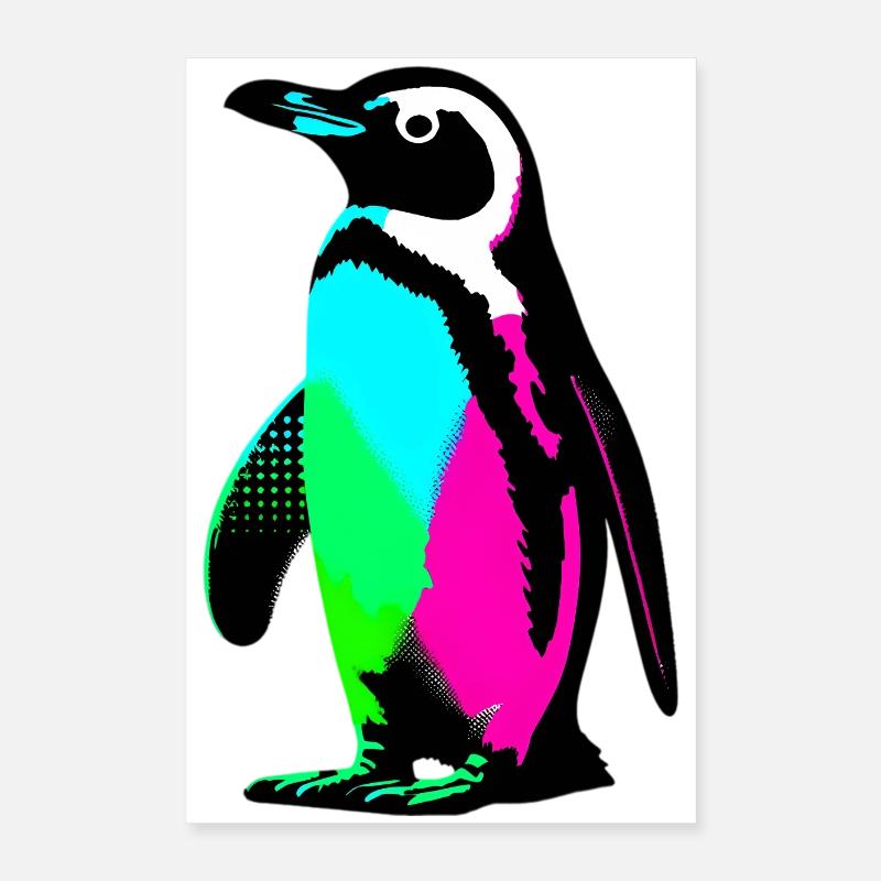Pingouin Poster 40 x 60 cm
