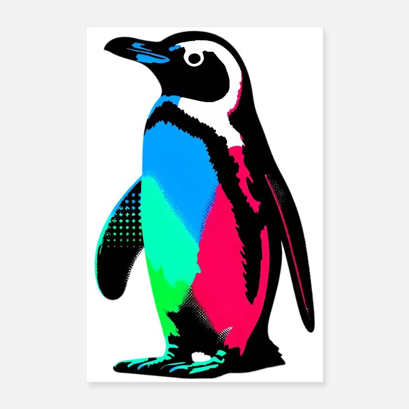 Pingouin Poster 40 x 60 cm