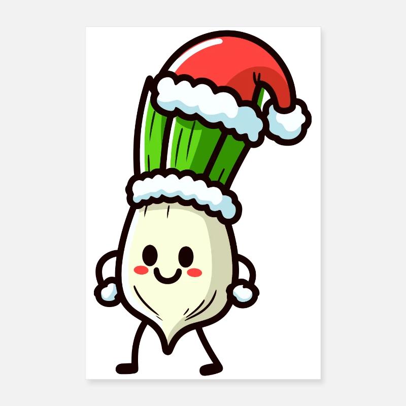 Nikolauch Spring Onion Poster 16" x 24" (40x60 cm)