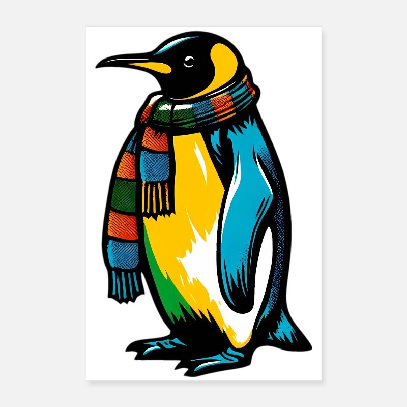 Pingouin Poster 40 x 60 cm