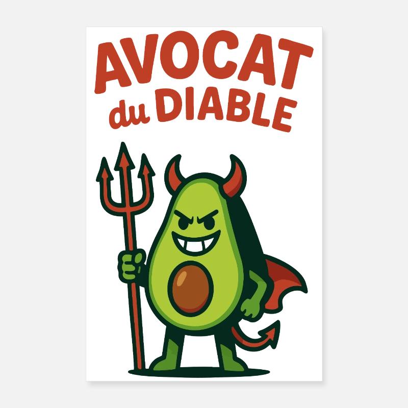Avocat du diable Poster 40 x 60 cm