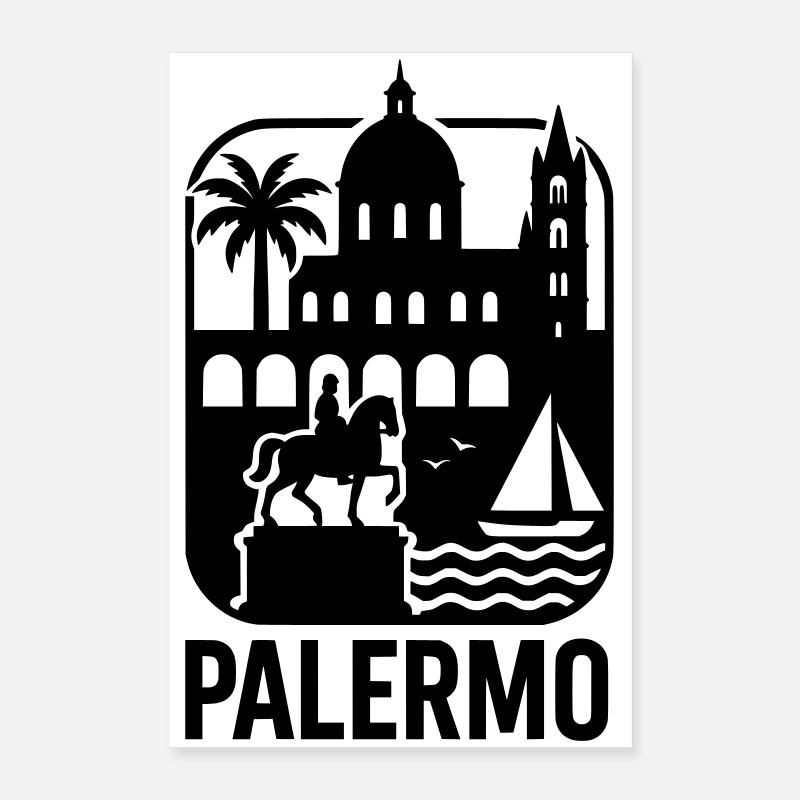 Palerme Poster 40 x 60 cm