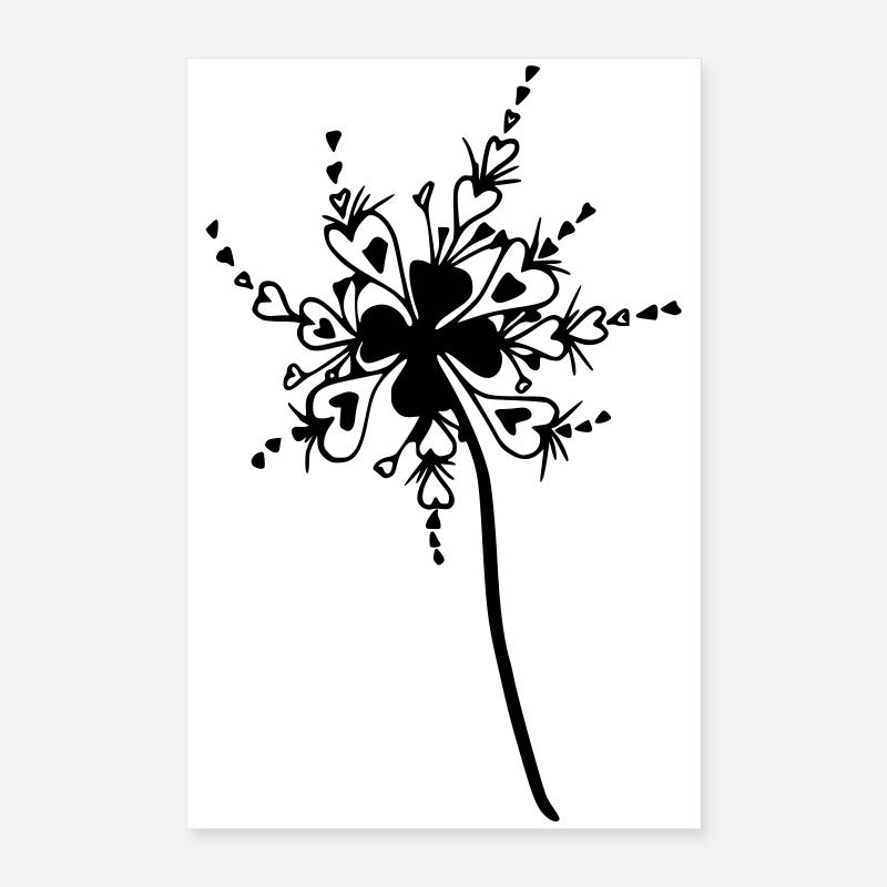 HERZGLÜCK Pusti - L’Original par les biens célestes Poster 40 x 60 cm