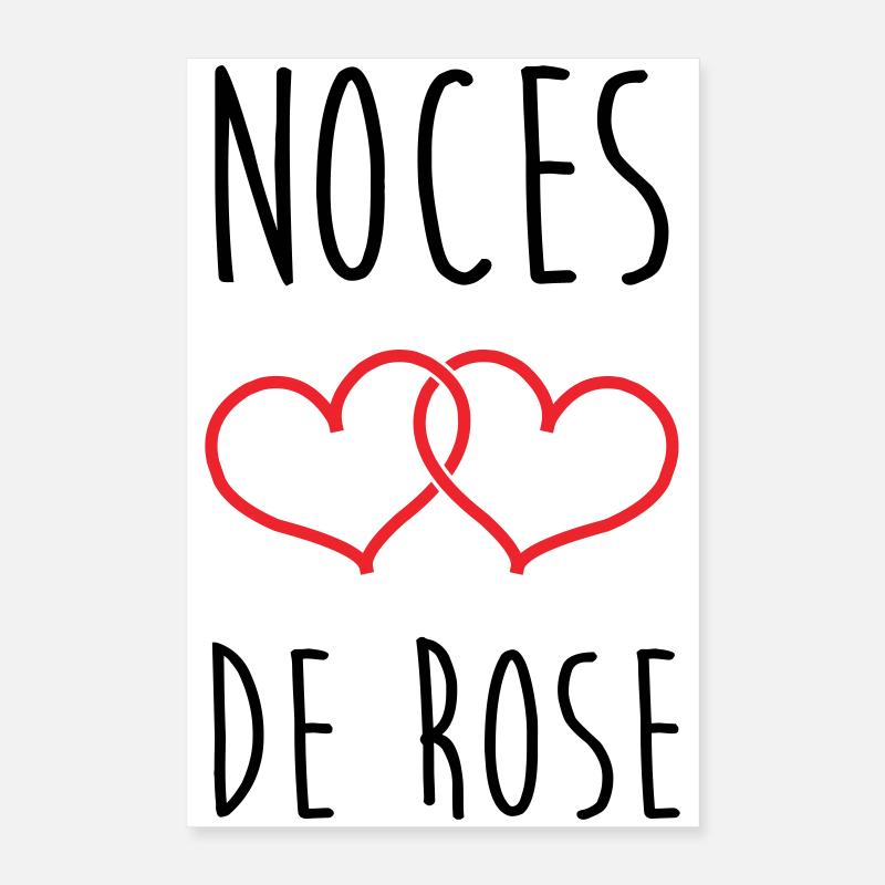 Rosenhochzeit: 17 Jahre Ehe Poster 40x60 cm