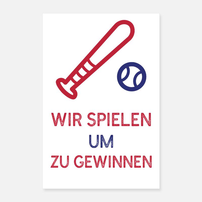 Play to win Poster 16" x 24" (40x60 cm)