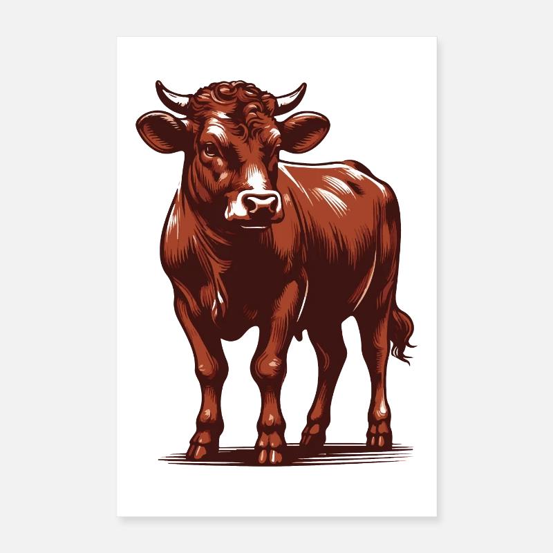 Rind Poster 40x60 cm