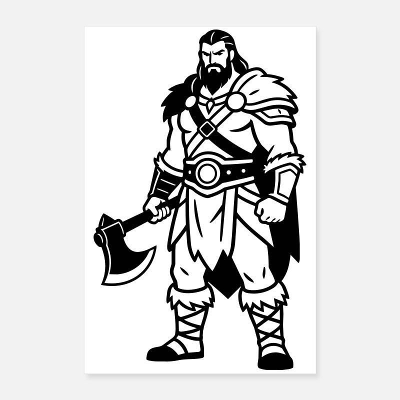 Barbar Poster 40x60 cm