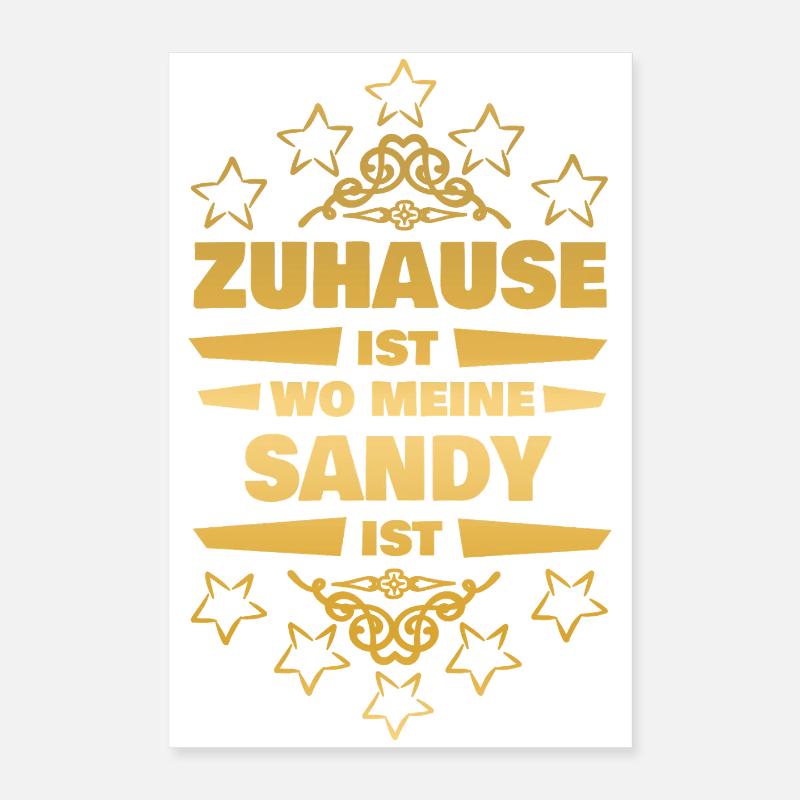 Cadeau pour Sandy Poster 40 x 60 cm