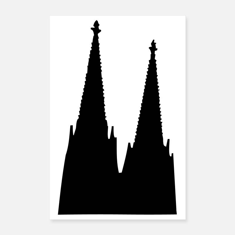 Der Kölner Dom in Köln Poster 40x60 cm
