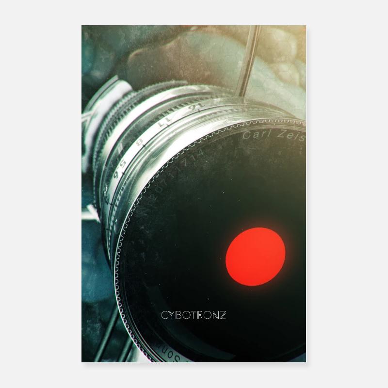 CYBOTRONZ - Poster 40x60 cm - Weiß